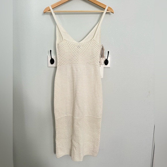 Aritzia Evie Crochet Knit Dress - Picture 4 of 7